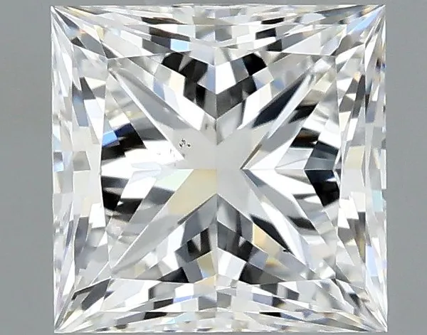 1ct PRINCESS F VS2 Natural diamond
