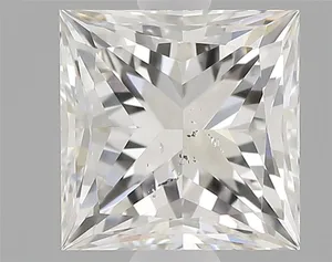 1ct PRINCESS H SI1 Natural diamond