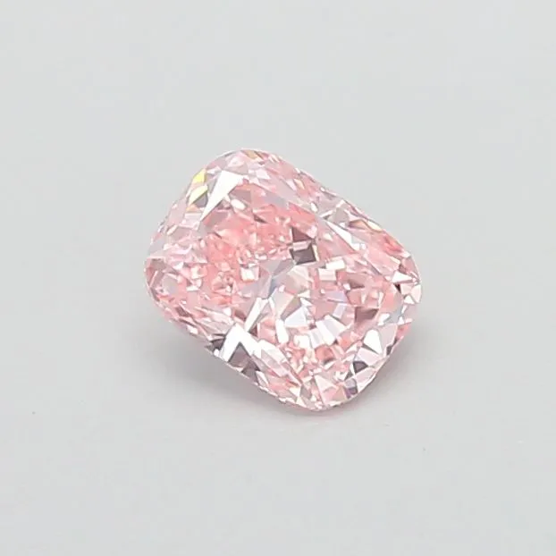 1.00ct CUSHION Fancy Intense Pink VS2 Coloured Lab diamond
