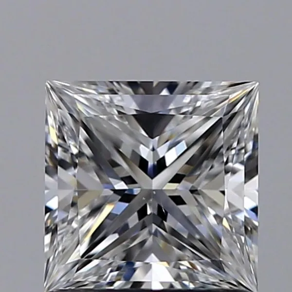 0.9ct PRINCESS E VS2 Natural diamond