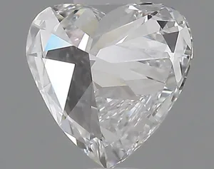 0.5ct HEART D VVS2 Natural diamond