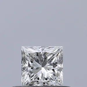 0.31ct PRINCESS D IF Natural diamond