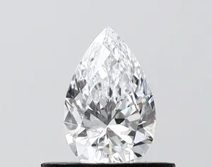 0.54ct PEAR D VVS1 Lab diamond