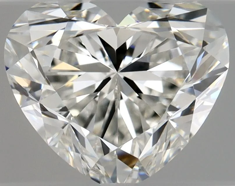 0.90ct HEART H VVS2 Natural diamond