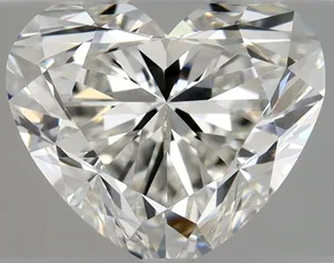 0.9ct HEART H VVS2 Natural diamond