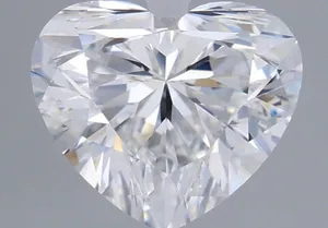 1.1ct HEART D VVS2 Lab diamond