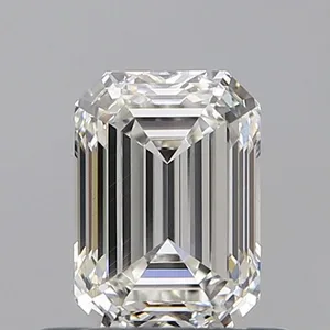 0.72ct EMERALD H VVS2 Natural diamond
