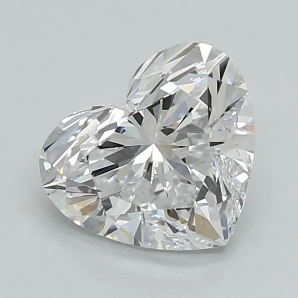 1.26ct HEART D VVS1 Lab diamond