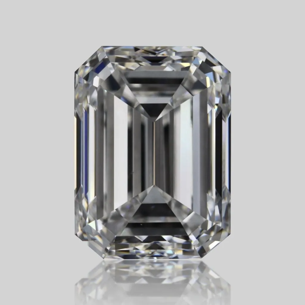 0.70ct EMERALD F VS1 Natural diamond