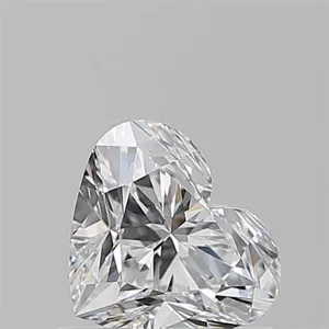 0.71ct HEART D VVS2 Natural diamond