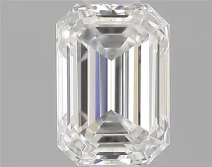 0.5ct EMERALD F VVS2 Natural diamond