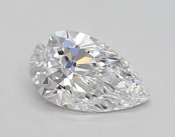 0.61ct PEAR D VVS1 Lab diamond