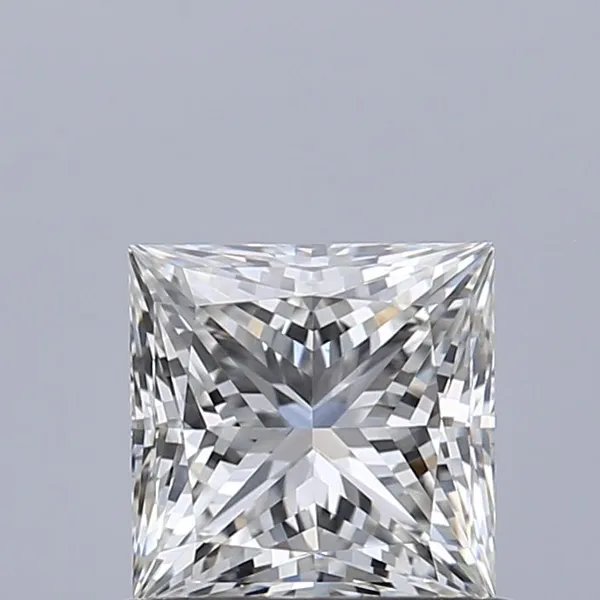 0.73ct PRINCESS H VVS1 Natural diamond