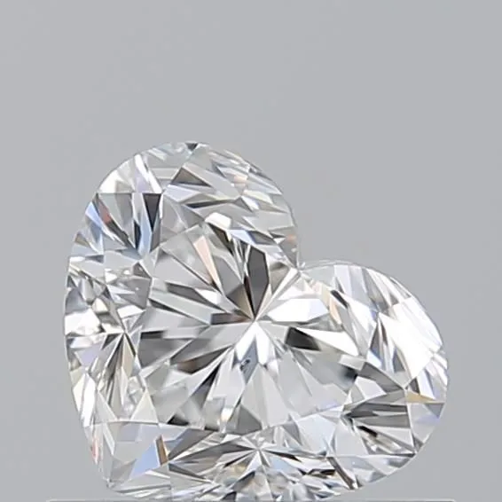 0.7ct HEART F VS2 Natural diamond