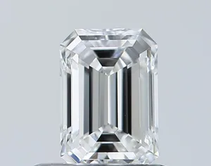 0.54ct EMERALD F IF Natural diamond