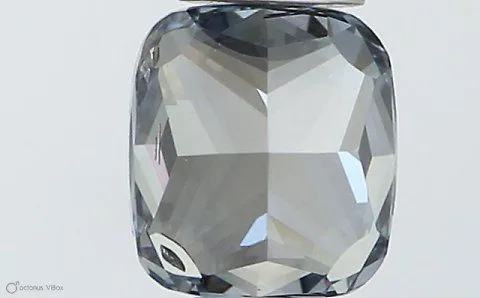 0.51ct CUSHION Fancy Intense Blue SI2 Coloured Lab diamond