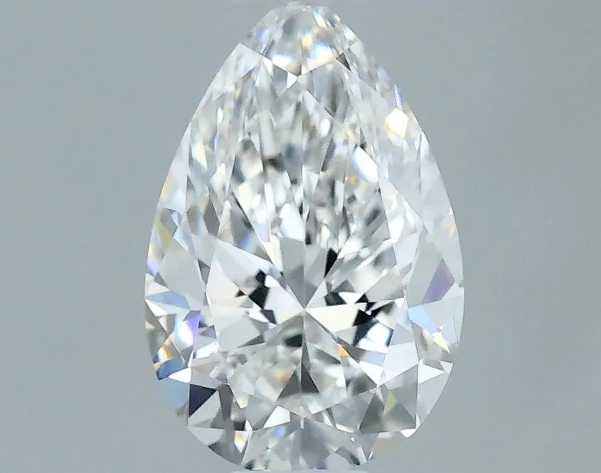 0.41ct PEAR F VVS2 Natural diamond