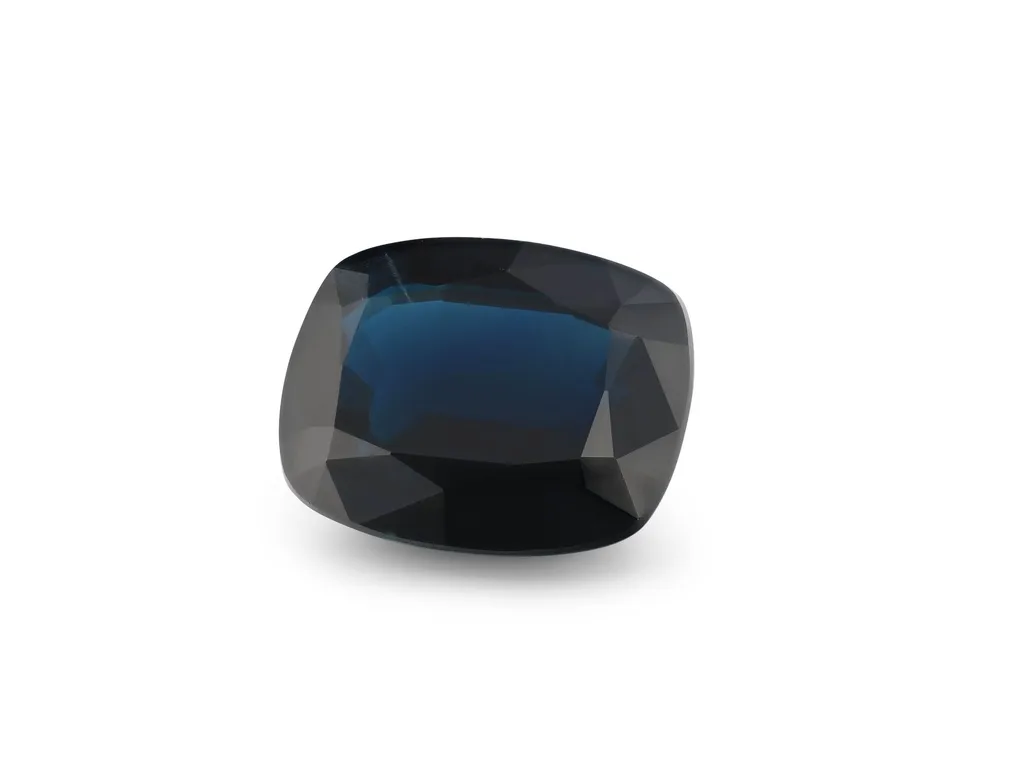 5.39ct Blue Sapphire, Cushion gemstone