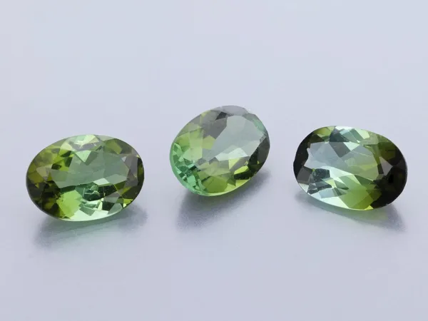 0.76ct Parti Tourmaline, Oval cut gemstone