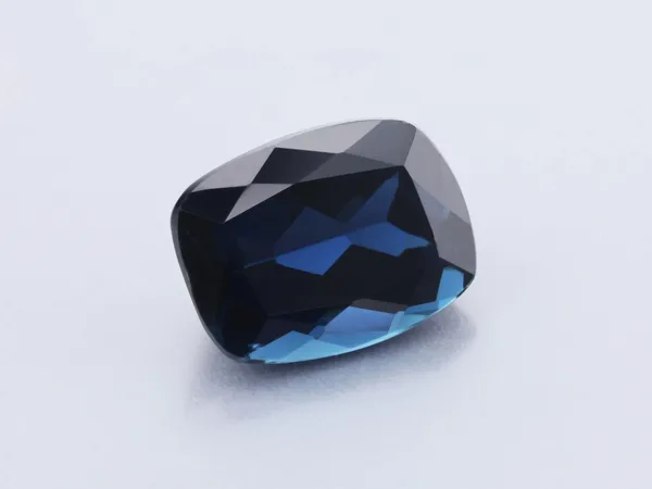0.85ct Blue Tourmaline, Cushion cut gemstone