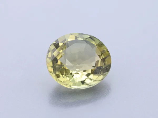 1.26ct Parti Tourmaline, Oval cut gemstone