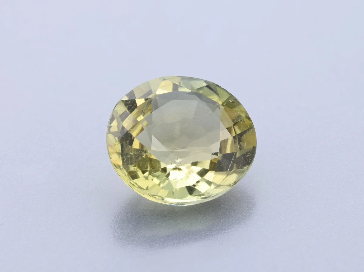 1.26ct Parti Tourmaline, Oval gemstone