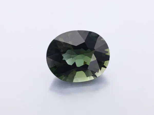 2.6ct Green Tourmaline, Oval cut gemstone