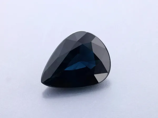 1.66ct Blue Sapphire, Pear Shape cut gemstone