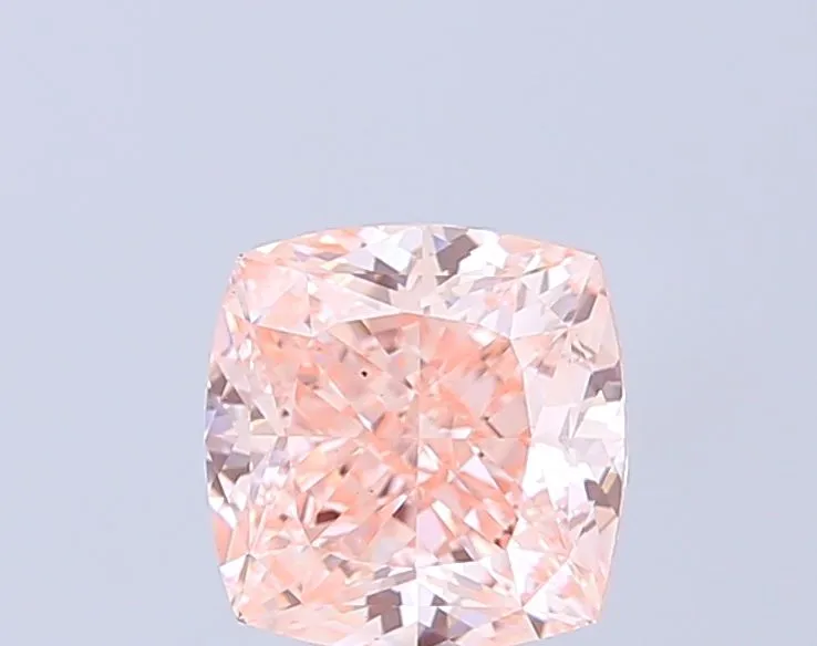 1.00ct OVAL Fancy Intense Pink VS2 Coloured Lab diamond