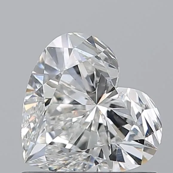 0.90ct HEART F SI1 Natural diamond