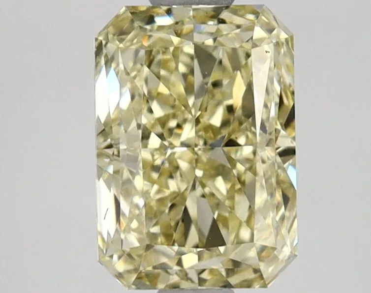 1.01ct RADIANT Fancy Yellow VVS1 Coloured Lab diamond