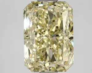 1.01ct RADIANT Fancy Yellow VVS1 Coloured Lab diamond