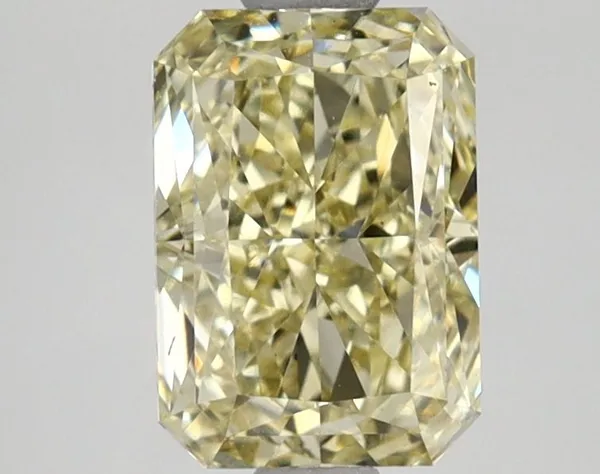1.01ct RADIANT Fancy Yellow VVS1 Coloured Lab diamond