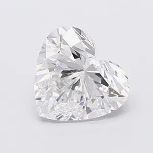 1.1ct HEART D VVS2 Lab diamond