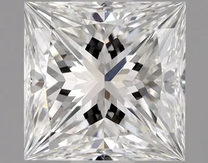 0.67ct PRINCESS F IF Natural diamond