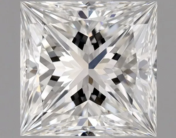 0.67ct PRINCESS F IF Natural diamond