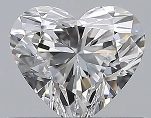 0.5ct HEART D VVS1 Natural diamond