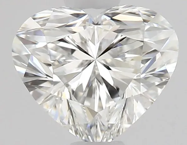 0.57ct HEART G VVS2 Natural diamond