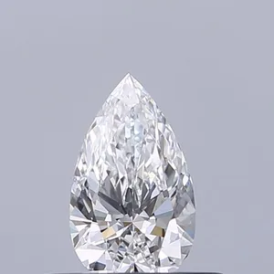 0.3ct PEAR D IF Natural diamond