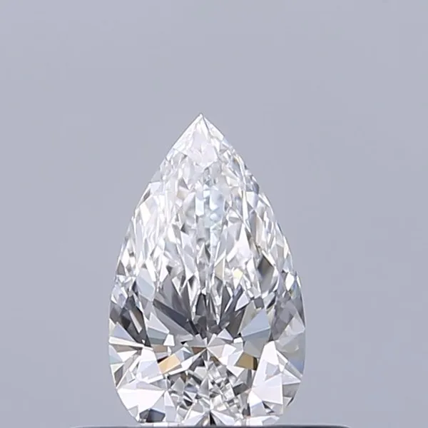 0.3ct PEAR D IF Natural diamond