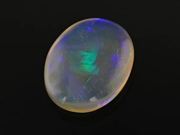 1.66ct Parti Opal, Oval cut gemstone