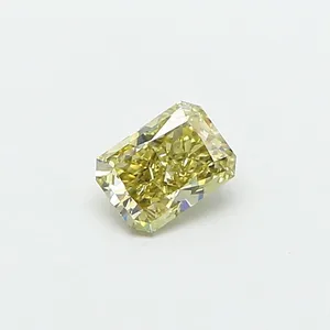 0.79ct RADIANT Fancy Yellow VS2 Coloured Lab diamond