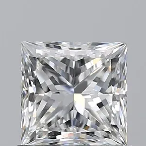 0.92ct PRINCESS H VVS2 Natural diamond