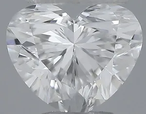 0.31ct HEART D VS1 Natural diamond