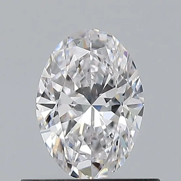 0.5ct OVAL D VVS2 Natural diamond