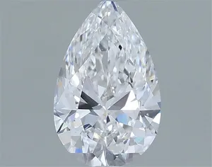 0.46ct PEAR D SI1 Natural diamond