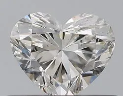 0.45ct HEART F SI2 Natural diamond