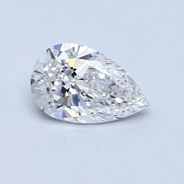 0.5ct PEAR D SI1 Natural diamond