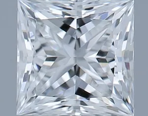 0.52ct PRINCESS D IF Natural diamond