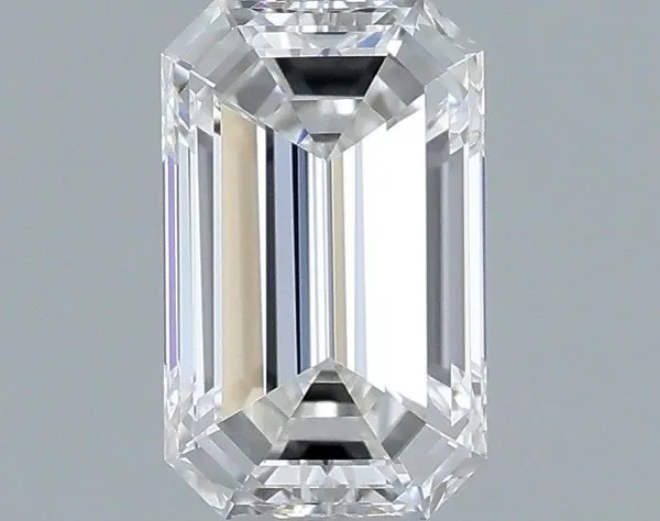 0.5ct EMERALD F VVS1 Natural diamond